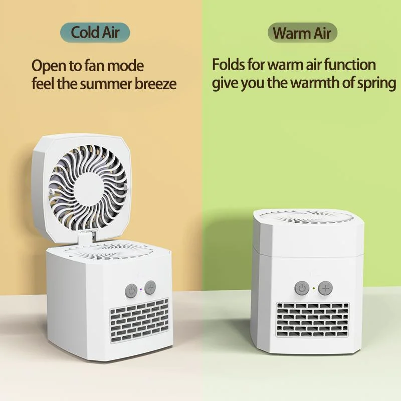 Double Model (Heating/Cooling) Household Portable Air Fan