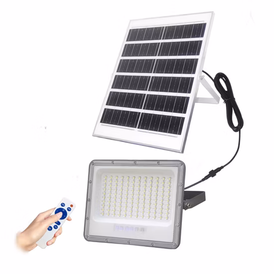 Accesorio de iluminación de reflector LED para exteriores con detección IP65