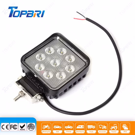 48W Coche Camión Offroad Auto Moto Accesorios Faro LED Luz de trabajo LED (GF